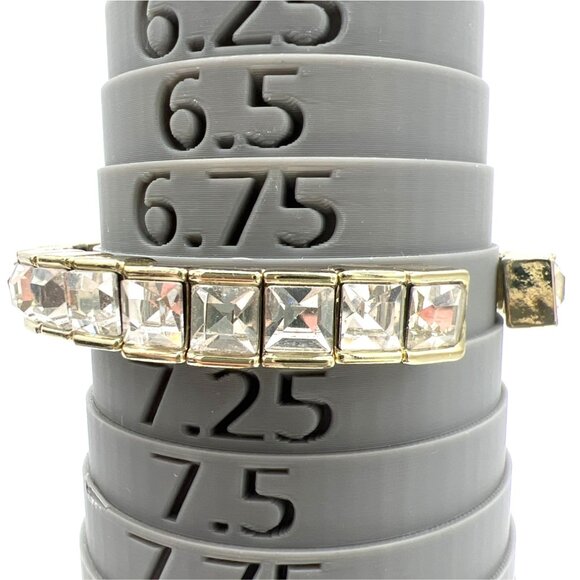 Bracelet Party 10 Various Styles Colors Materials Sizes Rhinestones to Leather - Picture 3 of 10